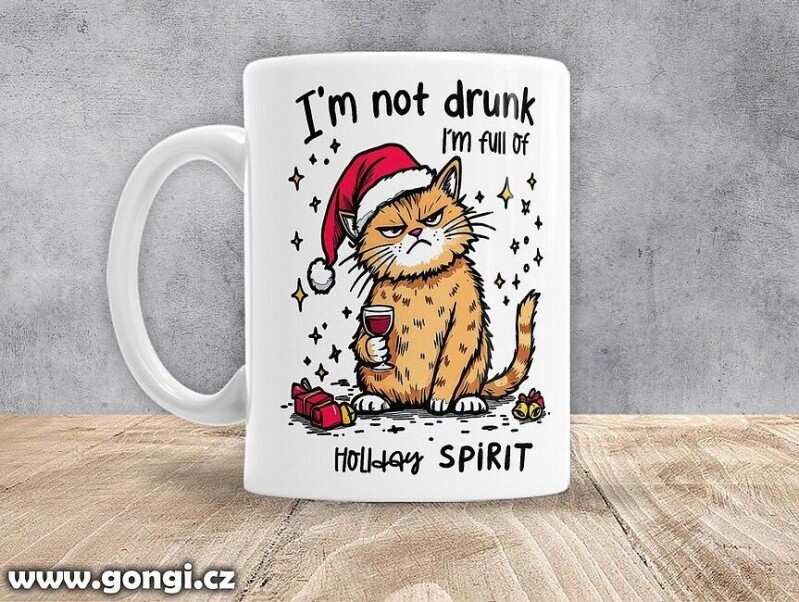 Hrnek - 0602 - Vánoce - Nejsem opilý